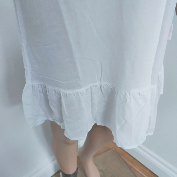 TED BAKER Ladies Pyjama Lounge Wear Night Dress White Size 10 Worn Once Immacula - Picture 6 of 13